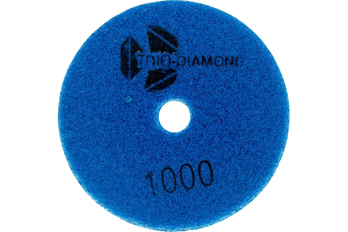Круг алмазный гибкий шлифовальный Черепашка 100 № 1000 TRIO-DIAMOND 341000