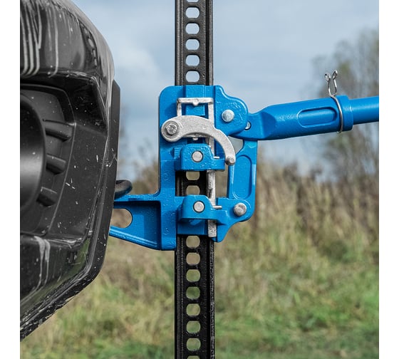 Реечный профессиональный домкрат 3т, 115-1030 мм Stels High Jack 50527