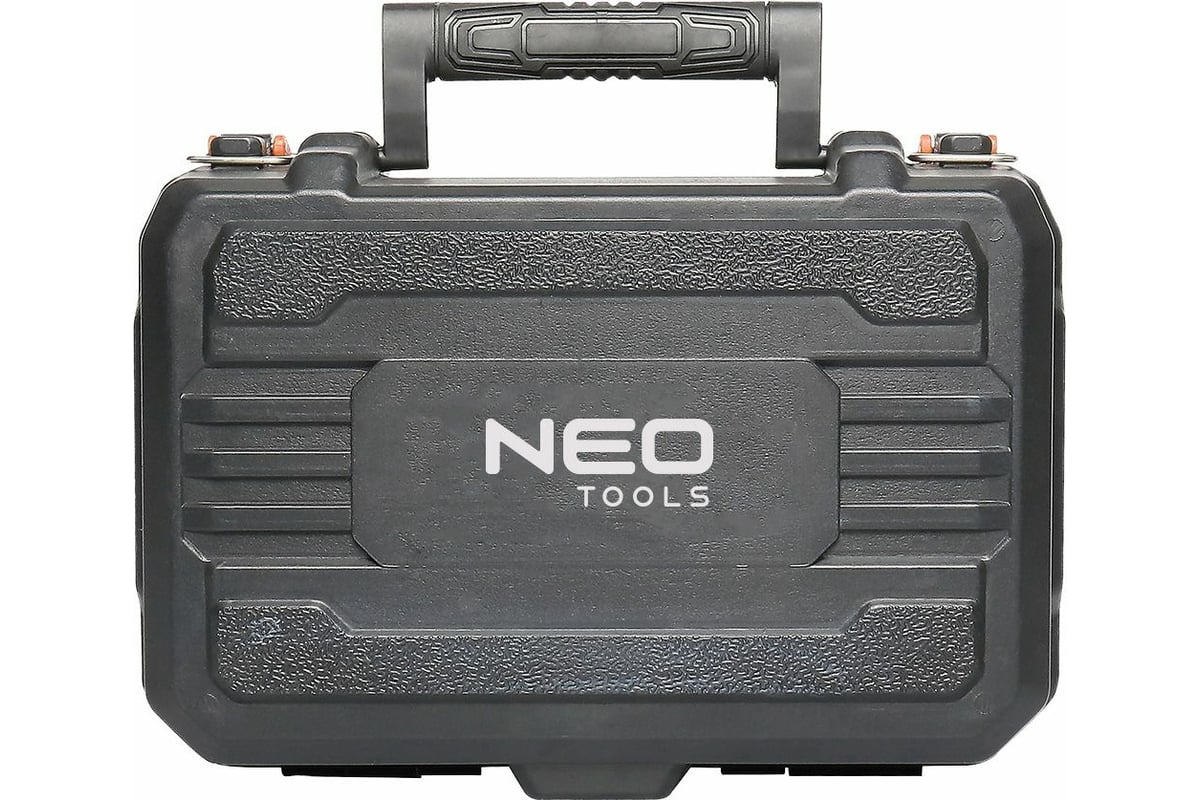 Лазерный уровень 3D Neo Tools 15 м, красный, самовыравнивание 4, магнитный держатель, кейс 75-104