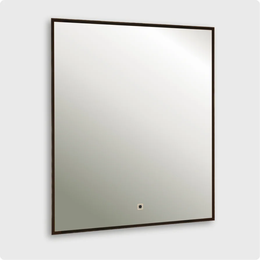 Зеркало AQUAme AQM9101B 60x70 см подсветка, антипар