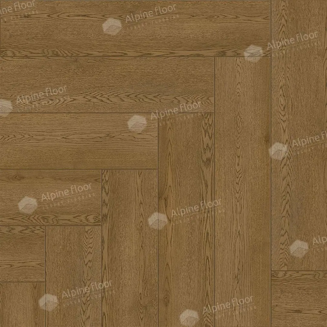 Виниловый ламинат Alpine Floor Parquet LVT Дуб Селена 590x118x2.5 мм, ECO-16-32