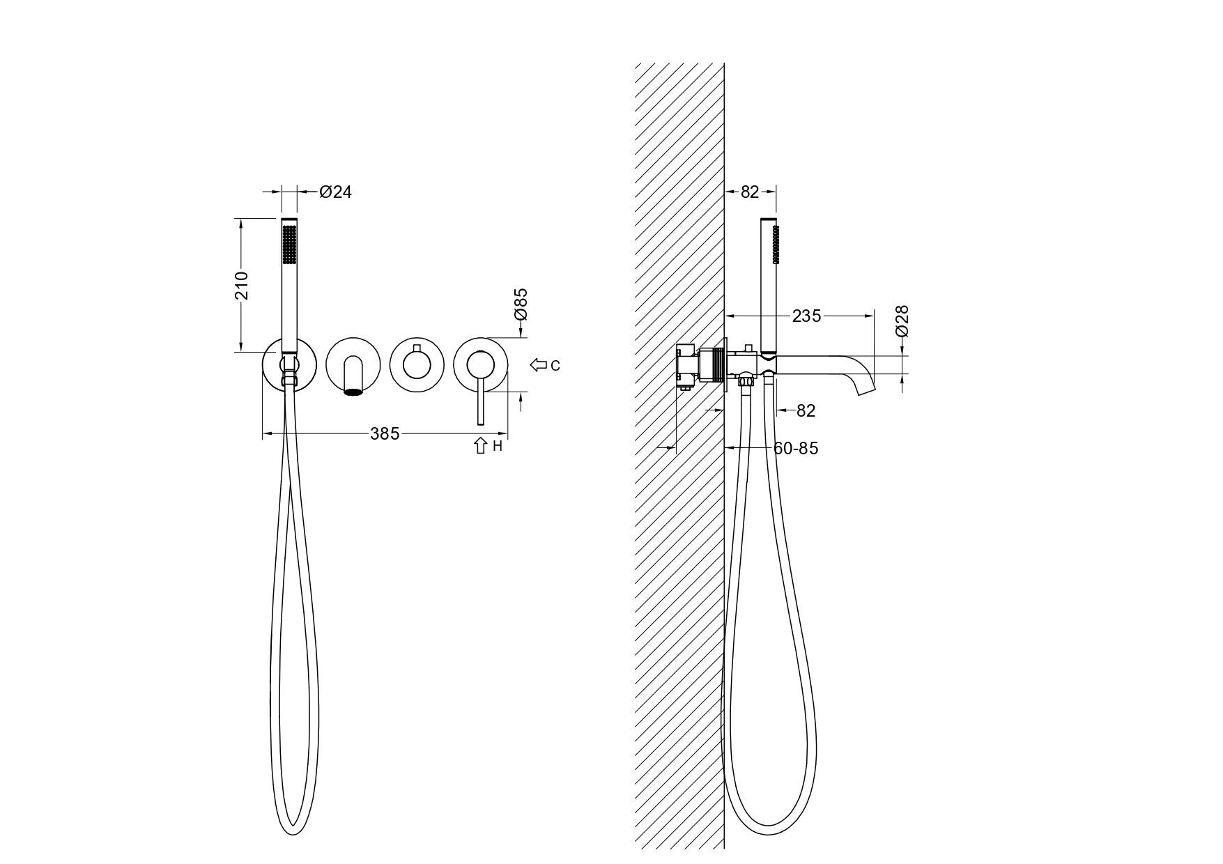 Смеситель для ванны Aquatek Европа AQ1344BG шлифованное золото Смеситель для ванны Aquatek Европа AQ1344BG шлифованное золото
