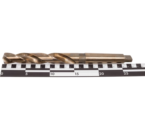 Сверло с коническим хвостовиком 23.25х155х276 мм, КМ2, 2301-3643, Р6М5К5 Резолюкс 16643