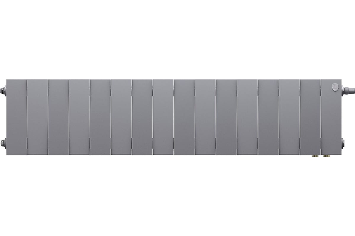 Радиатор Royal Thermo PianoForte 200 Silver Satin VDR80 - 16 секций НС-1506338