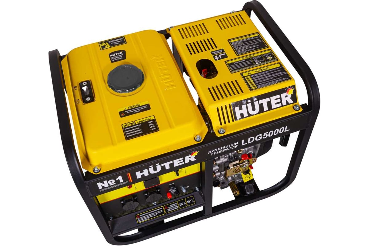 Дизельный электрогенератор Huter LDG 5000L 64/2/11