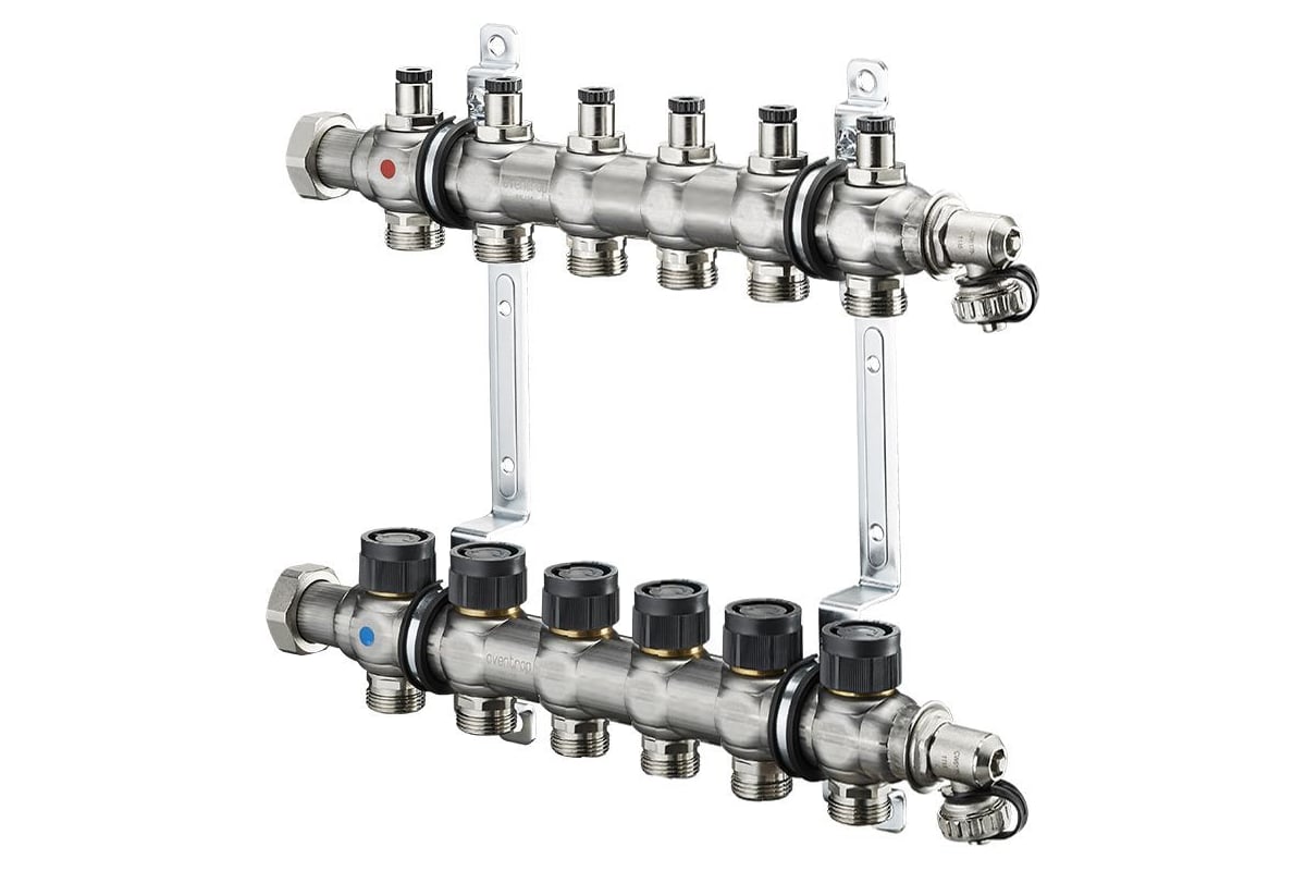 Распределительный коллектор Oventrop 1", Multidis SF 6 1404556