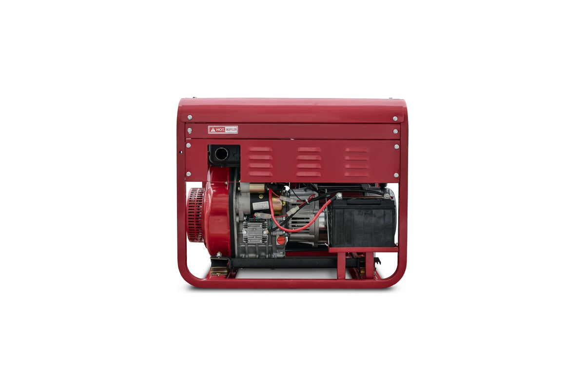 Дизельный электроагрегат REDVOLT 192fe, 7,0 квт, эл. старт, подготовка под ats EPD7500EA