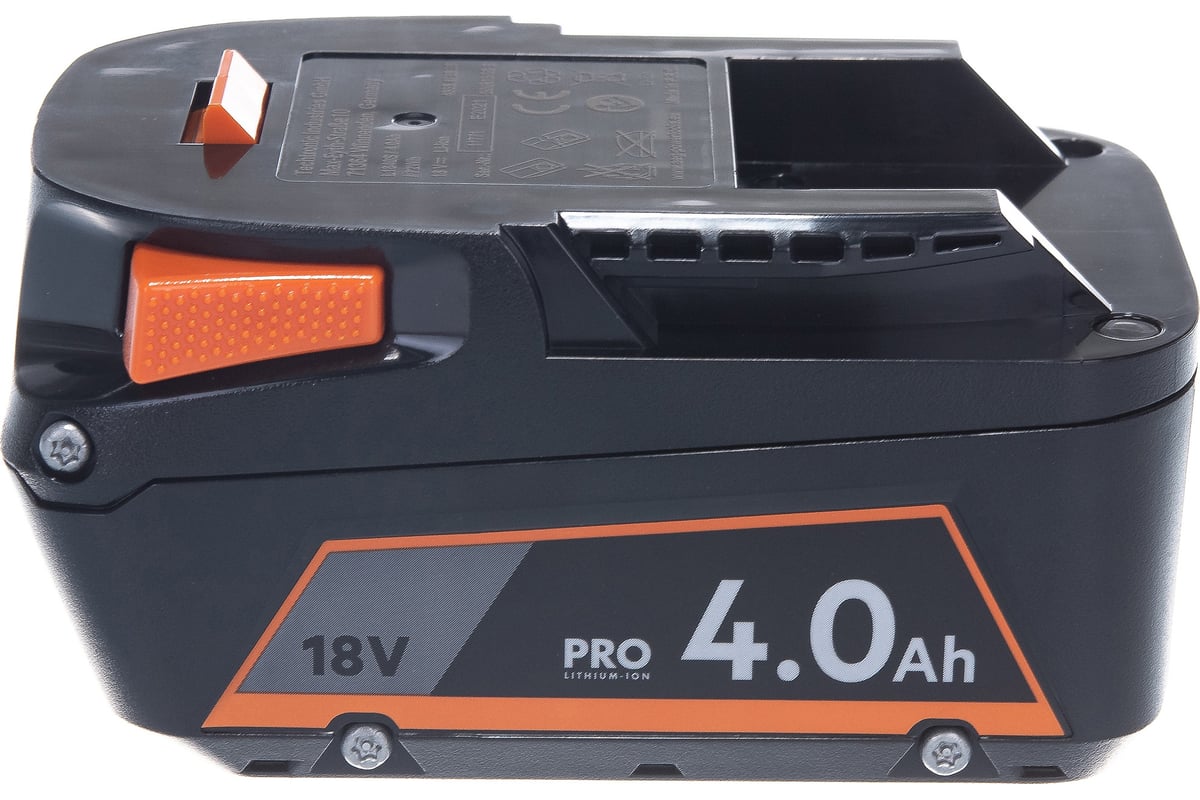 Аккумулятор L1840S 18В, 4Ач, Li-Ion AEG 4935478636