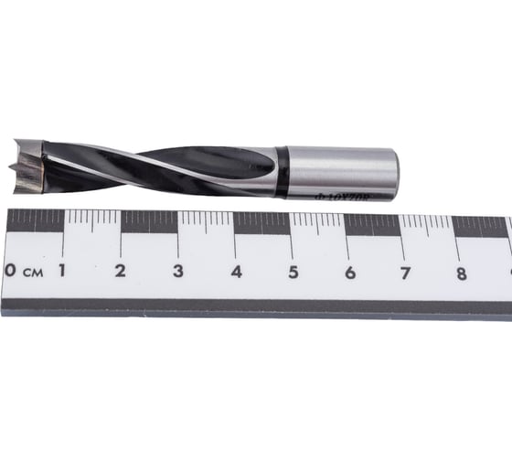 Сверло присадочное усиленное "глухое" (10x70 мм; S=10x20 мм; RH) ROTIS 412.1070R