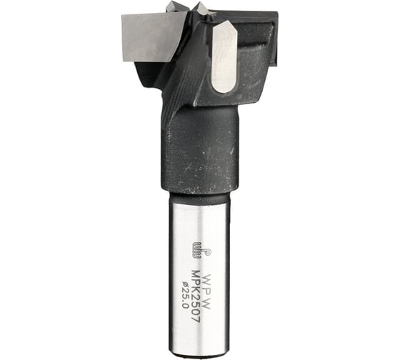 Сверло чашечное правое (25х57.5 мм; хвостовик 10 мм присадка) WPW MPK2507