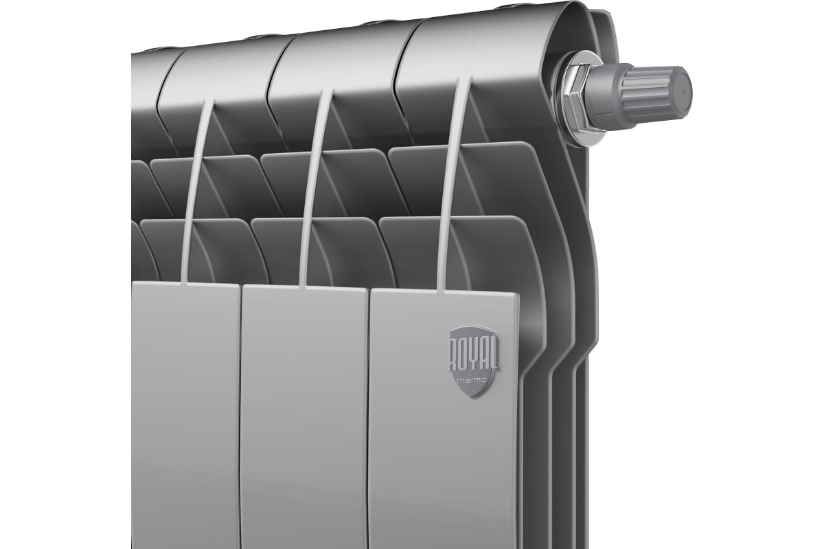 Радиатор Royal Thermo BiLiner 500/Silver Satin VDR - 4 секции НС-1309748