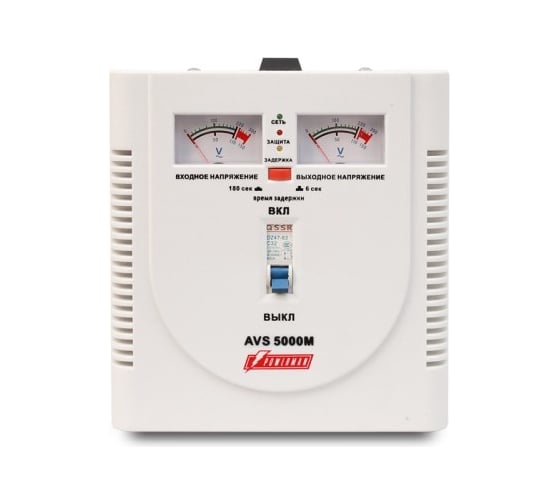 Стабилизатор напряжения Powerman 1ф 5 кВА AVS 5000 M 1192179
