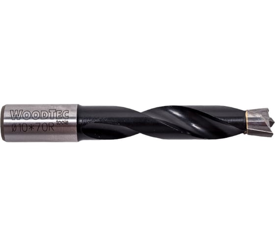 Сверло глухое 10x35x70 мм, S10x20 мм, R Woodtec ИН 359073