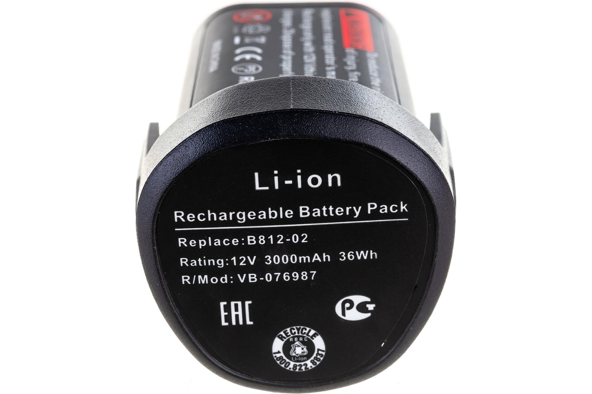 Аккумулятор (3.0 Ач; 12 В; Li-Ion) для Bosch Professional GBA ОЕМ 076987