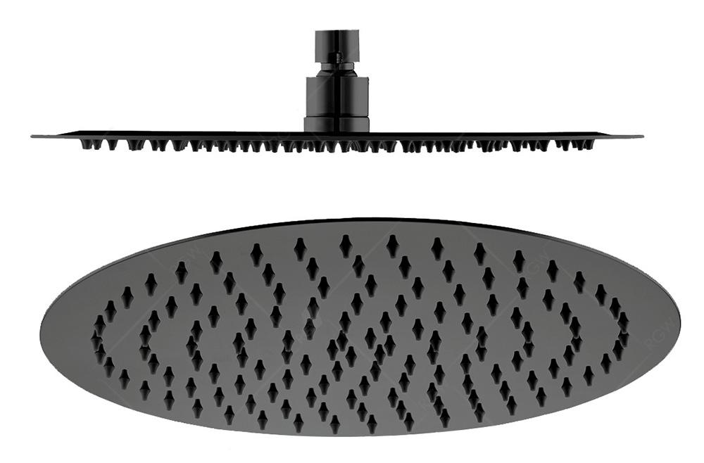 Верхний душ RGW Shower Panels SP-81B 25x25 черный