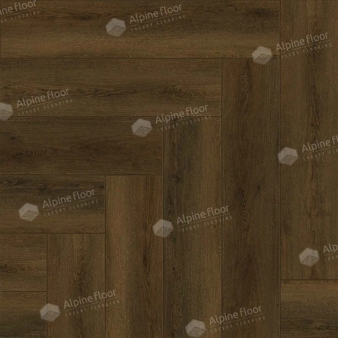 Виниловый ламинат Alpine Floor Parquet LVT Дуб Далим 590x118x2.5 мм, ECO-16-33