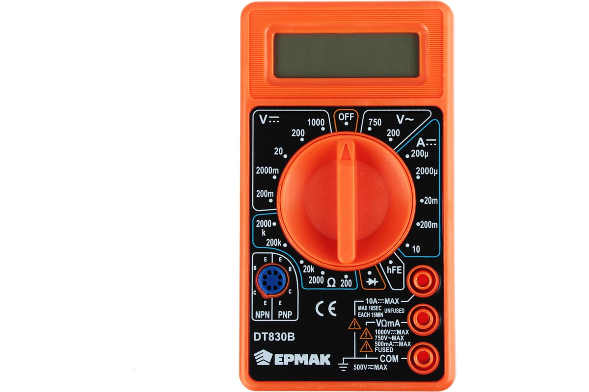 Цифровой мультиметр Ермак DT-830В 660-003