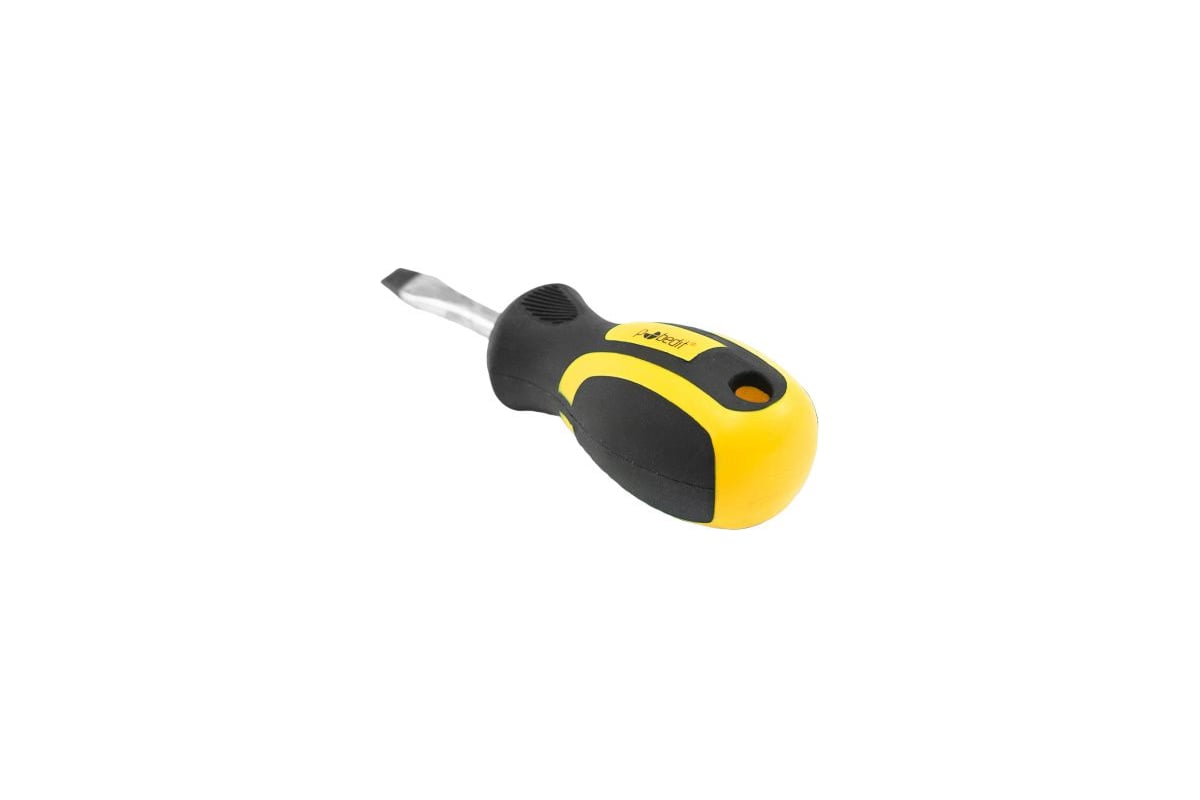 Отвертка шлицевая Pobedit Profi Cr-V, SL6х38 мм 2563638