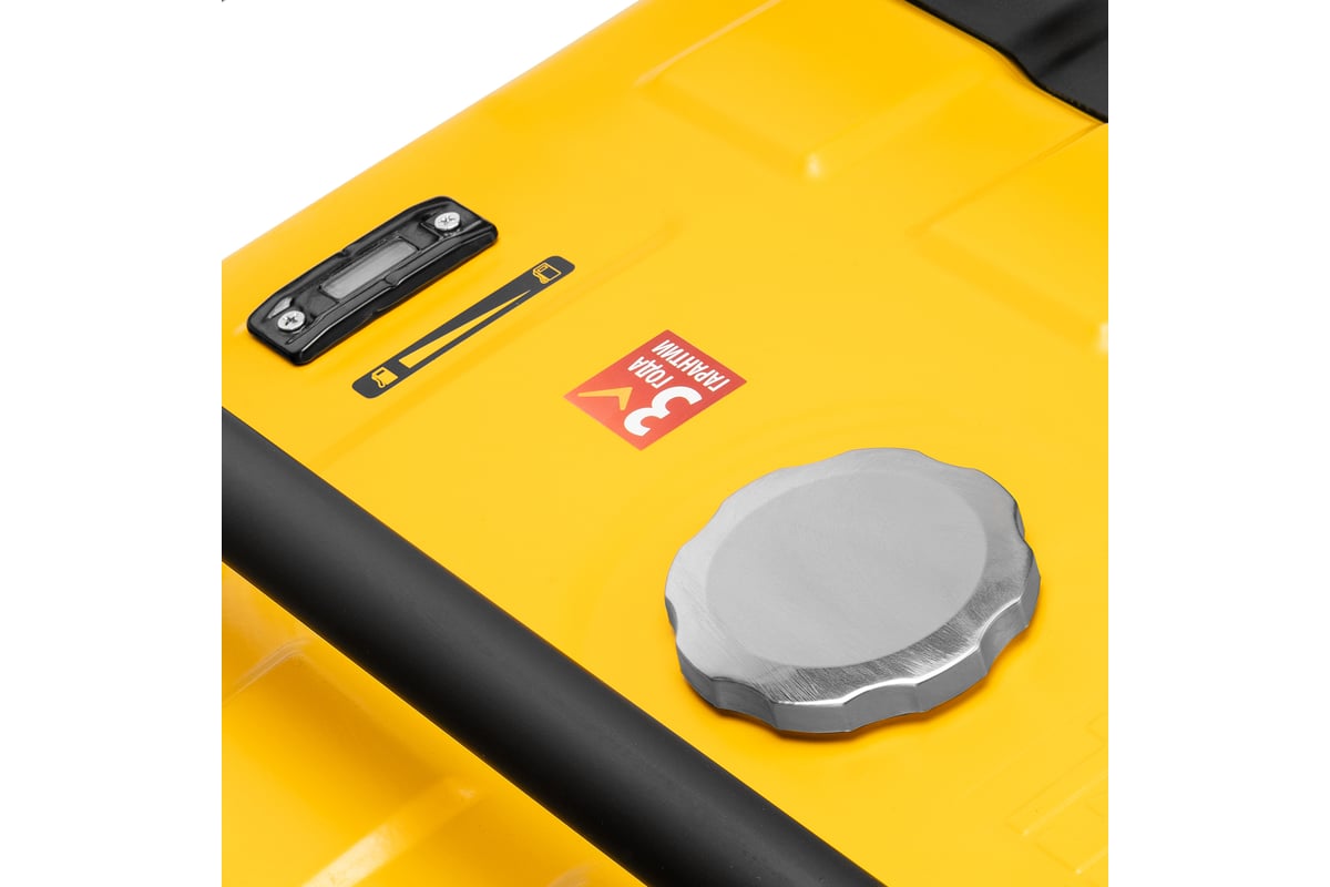 Генератор бензиновый Denzel PS 80 E-3, 6.6 кВт, 400 В, 25 л, электростартер 946954