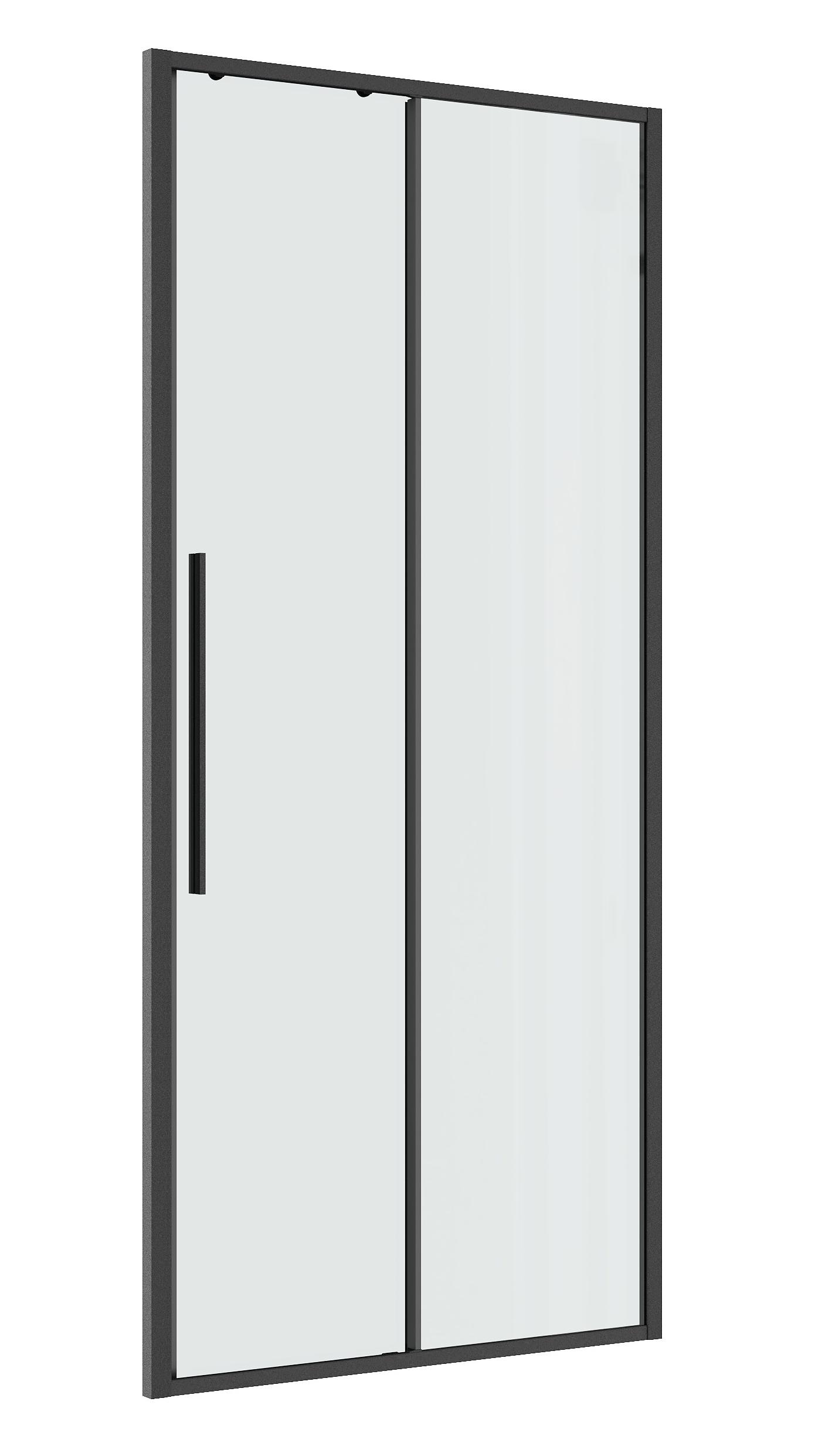 Душевая дверь Niagara Nova 100x195 прозрачное, графит NG-34-10AGR
