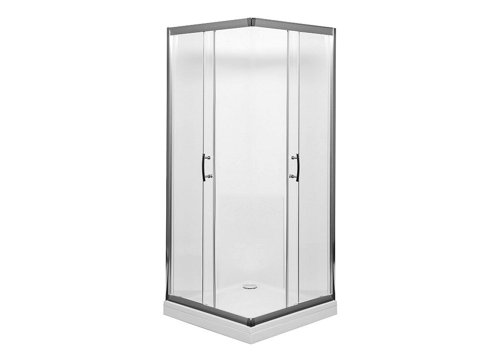 Душевой уголок Aquanet Alfa Cube 100x100, квадратный