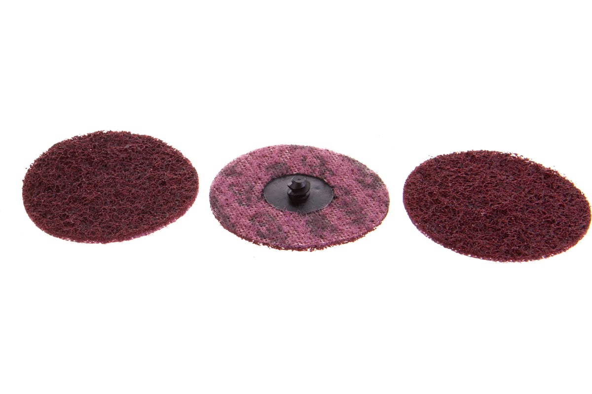 Круг 75 мм, 3 шт.  № 05531 Scotch-Brite Roloc SC-DR A MED 3M 7000000755