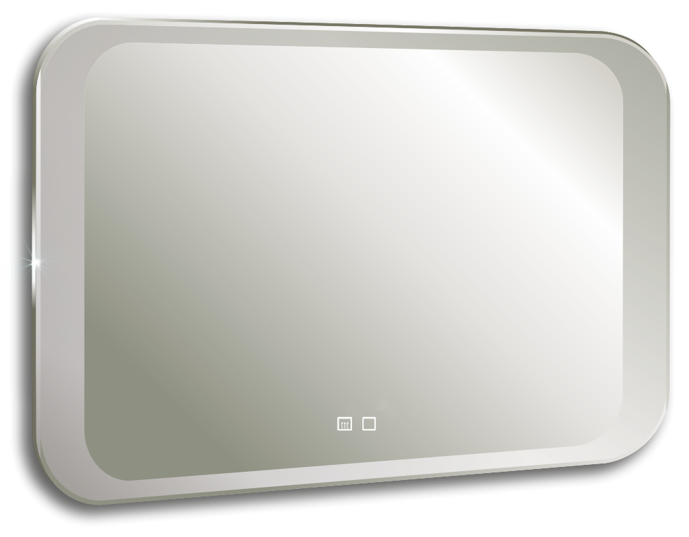 Зеркало Silver Mirrors Indigo neo 80x55 см с подсветкой, подогревом