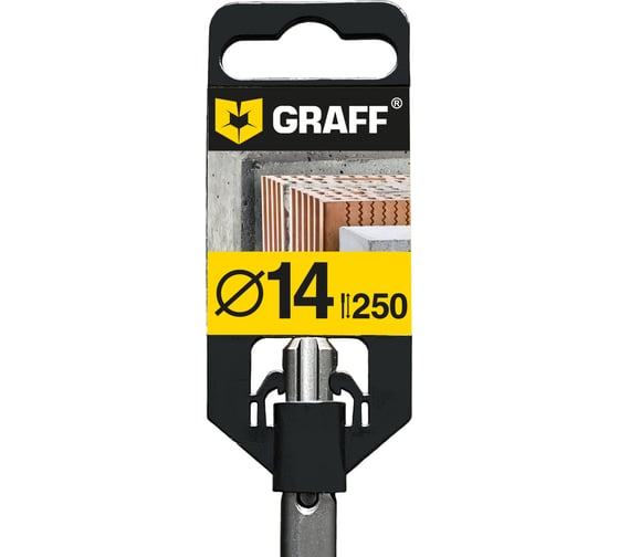 Зубило пикообразное (14х250 мм; SDS-plus) GRAFF GSPC14