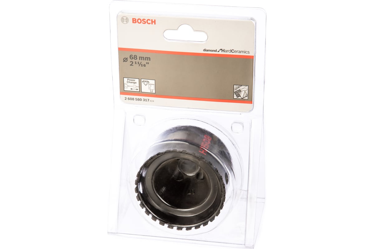 Коронка алмазная по граниту (68х51 мм) Bosch 2608580317