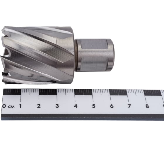 Сверло корончатое HSS по металлу (33х30/63 мм; Weldon 19) D.BOR CD-HSS-030-033-W