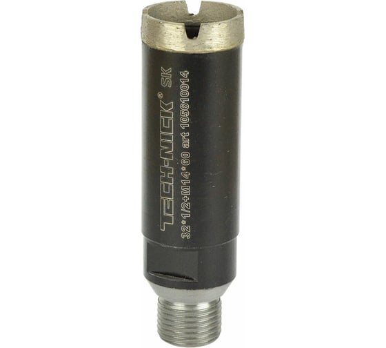 Коронка алмазная, спекание 32х60 мм, 1/2/M14 SK TECH-NICK 105610014