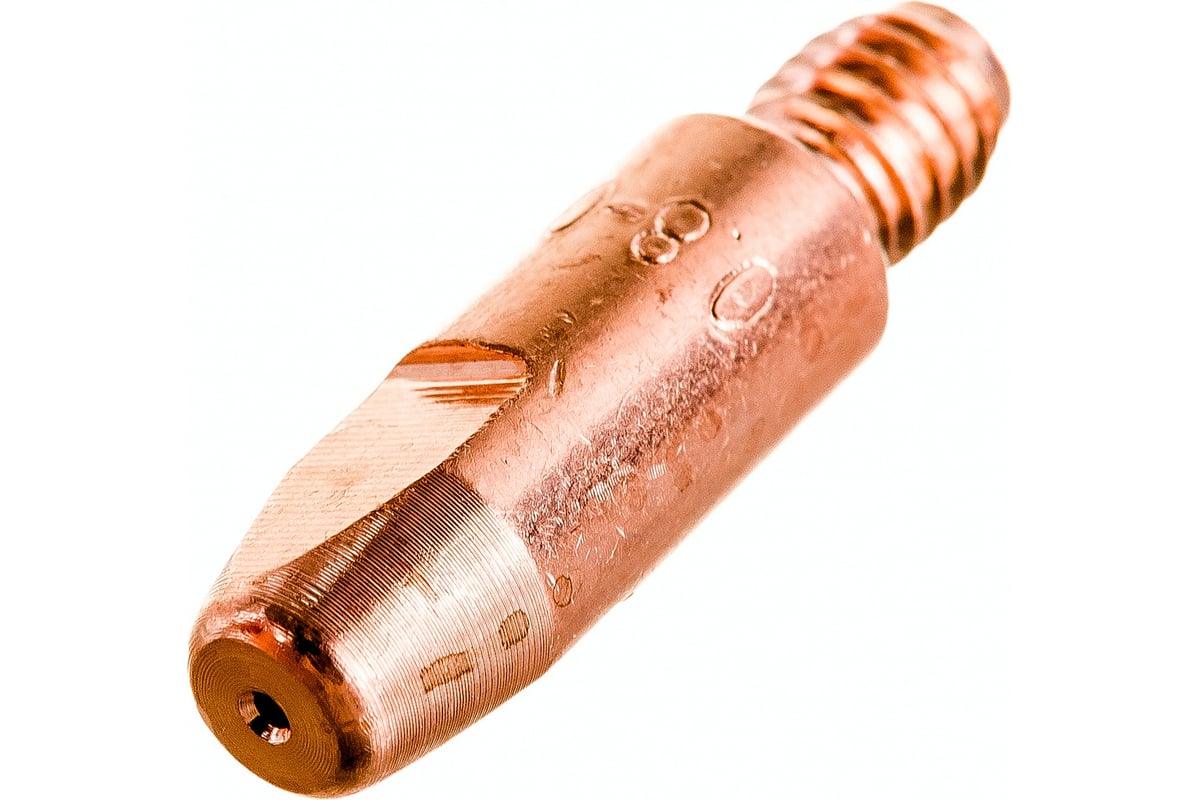 Наконечник сварочный E-CU LED6810-08 (10 шт; М6; 0.8 мм) ПТК 00000027155