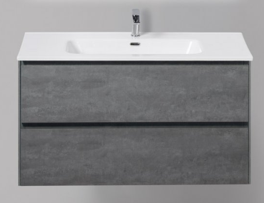 Тумба с раковиной BelBagno Pietra 100 см Stucco Cemento