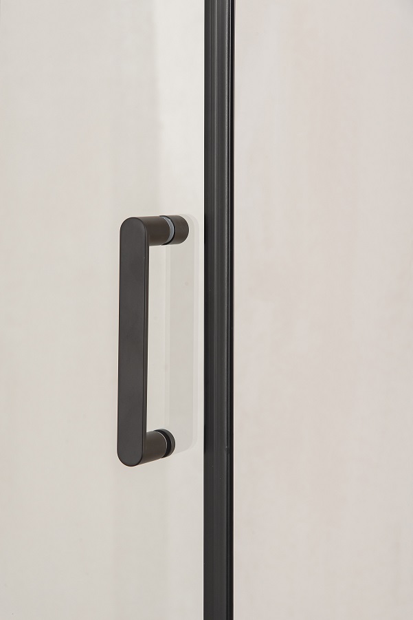Душевая дверь Orange E04-090TB/D 90x190, прозрачная, черный