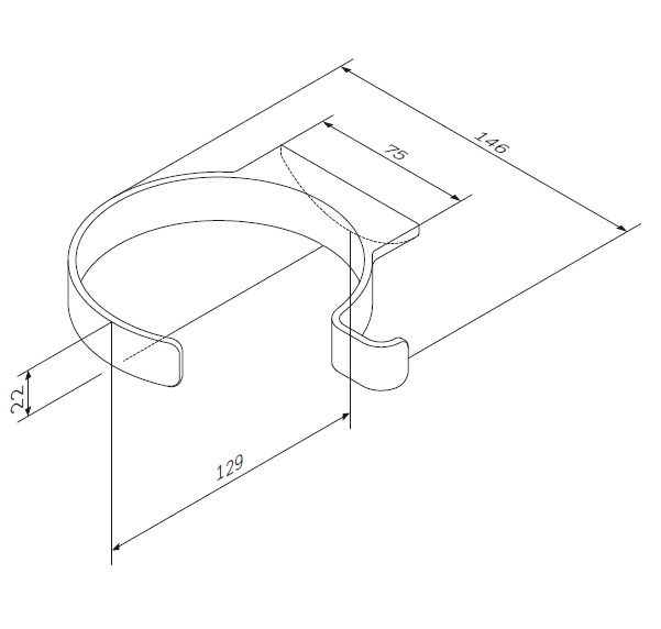 Держатель для фена AM.PM Inspire 2.0 A50A32300