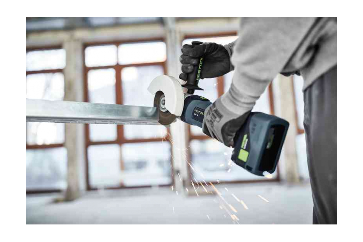 Аккумуляторная углошлифовальная машина Festool AGC 18-125 Li5.2 EB-Plus 575344