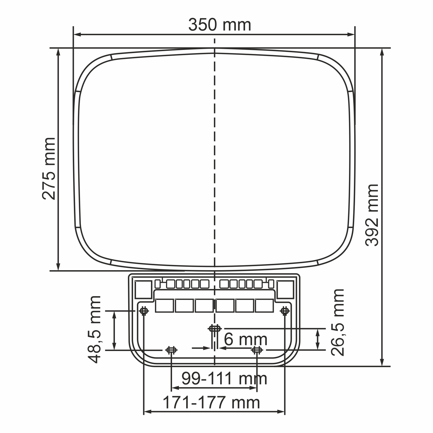 Сиденье для душа WasserKRAFT SS401 белый