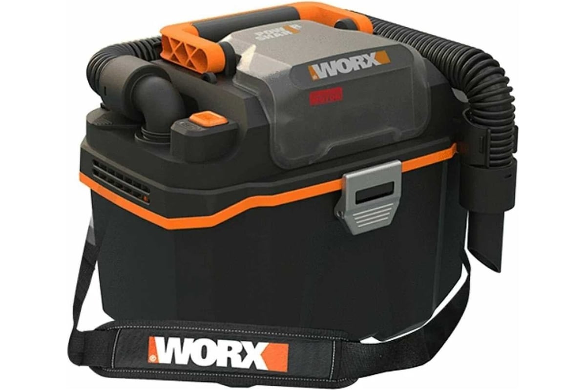 Пылесос для влажной и сухой уборки Worx 20 В, без АКБ и ЗУ WX031.9