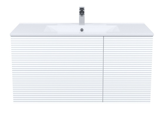 Тумба с раковиной Iddis Bild 100 см белый BIL10W0i95K