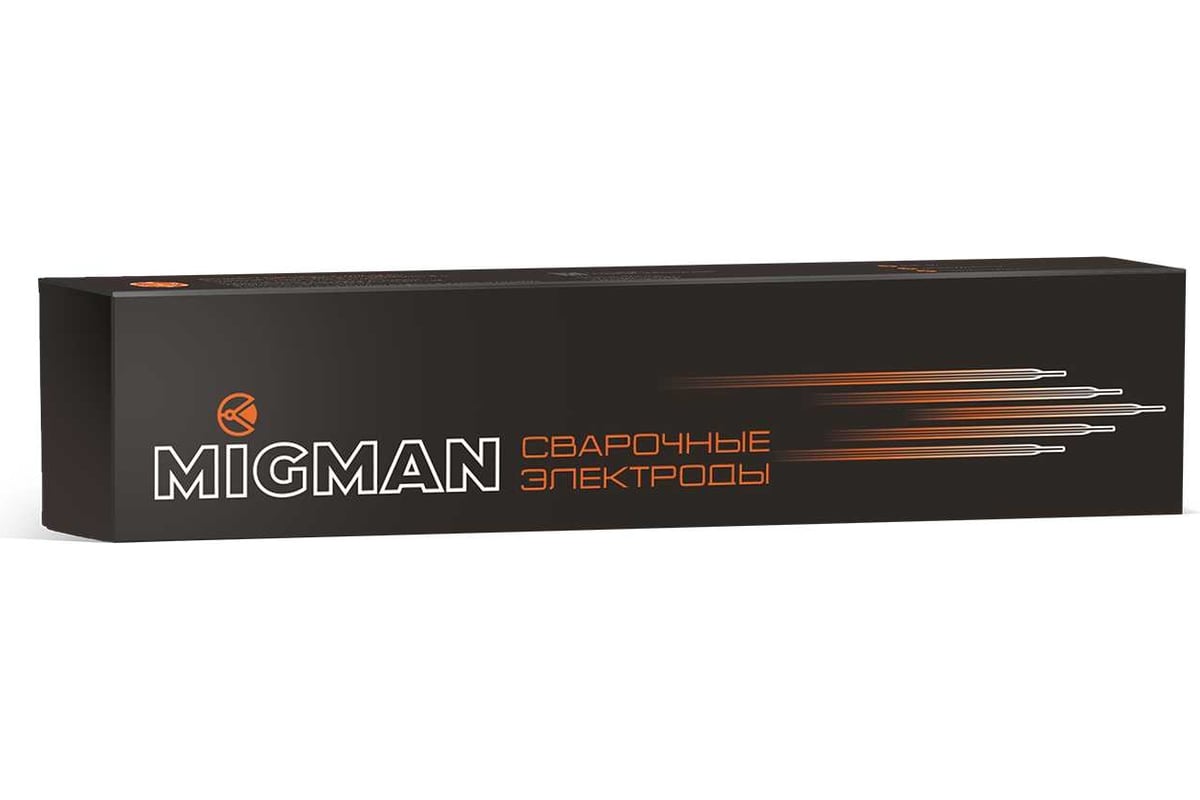 Электроды сварочные УОНИ 13/55 3х350 мм, пачка 5 кг Migman ММY305