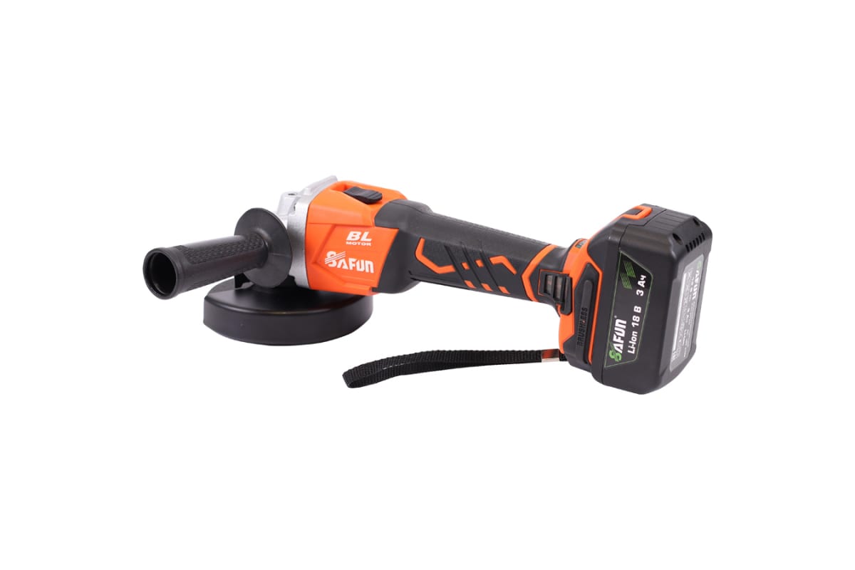 Аккумуляторная угловая шлифмашина SAFUN CAG-18-115 0030401