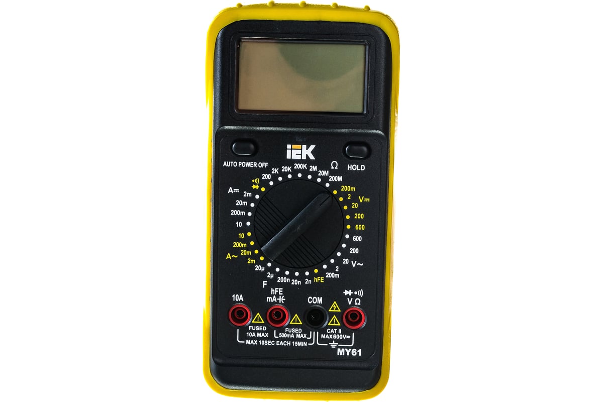 Цифровой мультиметр IEK Professional MY61 469879 TMD-5S-061