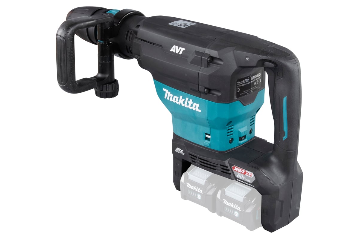 Аккумуляторный отбойный молоток Makita SDS max, без аккумулятора и з/у HM002GZ03