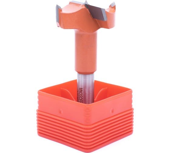 Сверло чашечное четырехзаходное по дереву FT120219L (35х70 мм; хв-к 10 мм; левое вращение) МНОГОФРЕЗ 6607