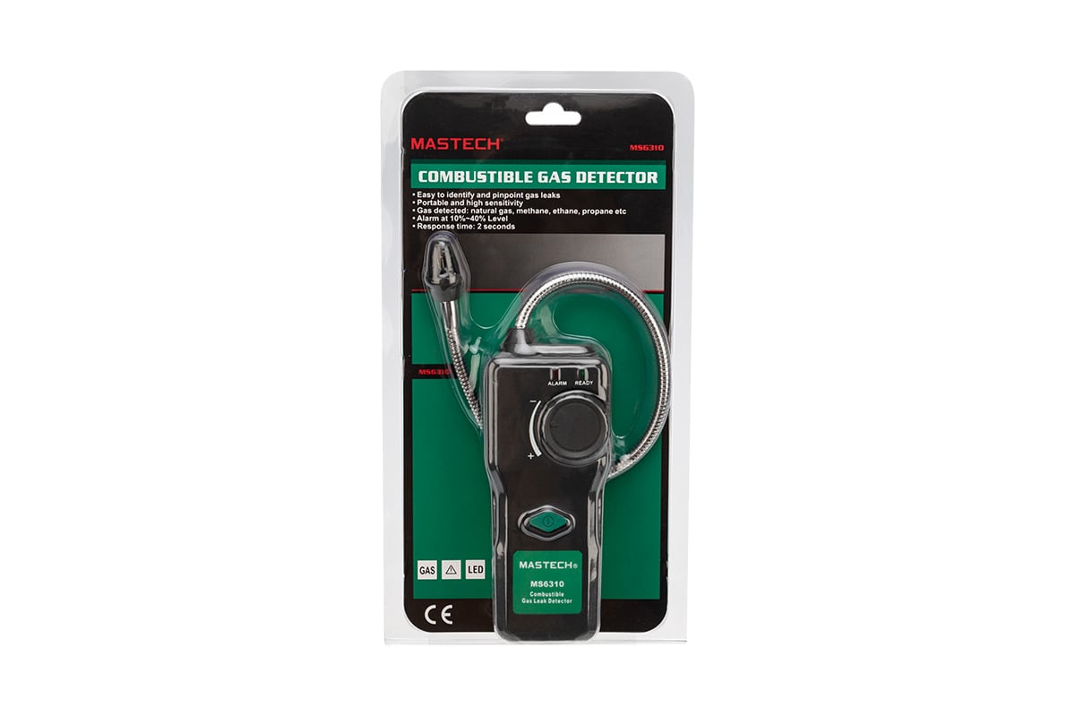 Цифровой детектор утечки газа Mastech MS6310 13-1246