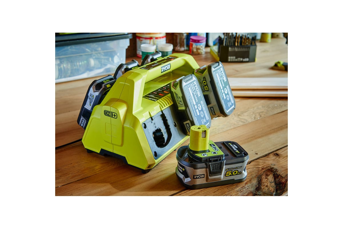 Зарядное устройство ONE+ (6-портовое) Ryobi RC18-627 5133002630