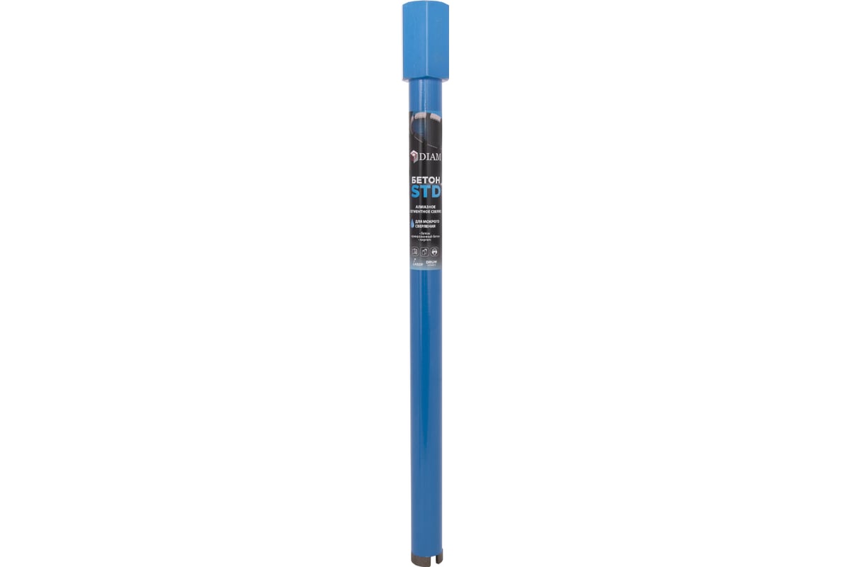 Сверло алмазное Бетон STD САМС (36x450 мм; 4 сегмета; 1 1/4UNC) Diam 310107