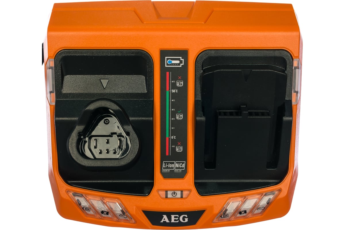 Аккумулятор L1850R (18 В; 5.0 А.ч.; Li-ion) + зарядное устройство BLK1218 + сумка AEG SETL1850BLK 4932451629