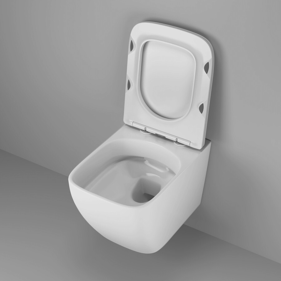 Подвесной унитаз Grossman Thin Rim GR-5603S с микролифтом, белый Подвесной унитаз Grossman Thin Rim GR-5603S с микролифтом, белый