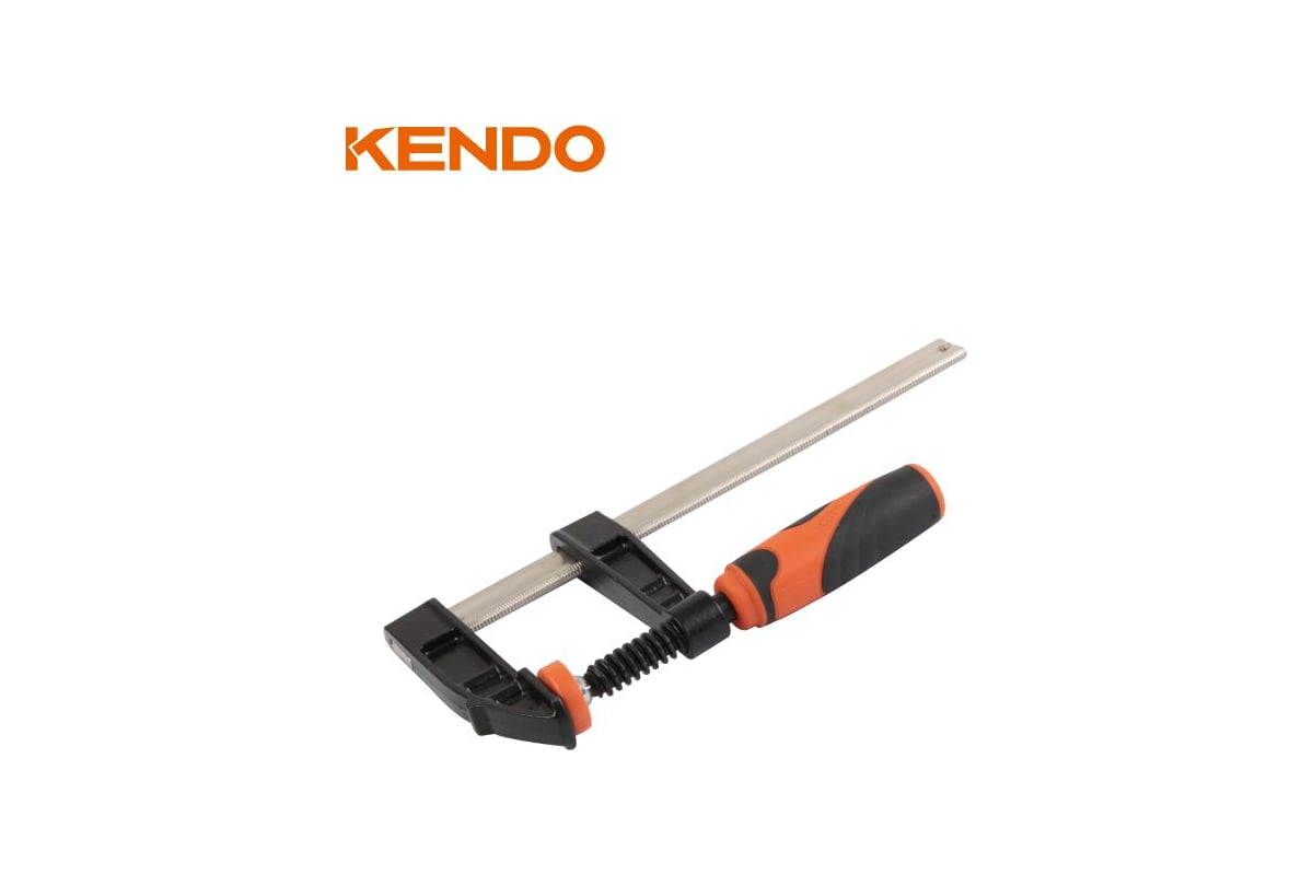 Струбцина F-образная KENDO 50x300 мм 40409